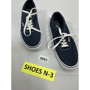 Mens Vans Laceup Sneakers 8 Navy Canvas